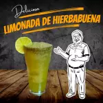 Limonada de hierbabuena
