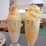 HELADO CON QUESO Y CHANTILLY