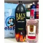 Gin Rocks Com Baly e Gelo