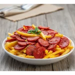 Batata com calabresa