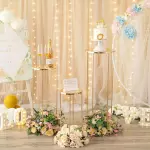 3 Bases Doradas para Pastel y Dulces