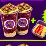 2 Copos 500ml + quadradinho 200ml
