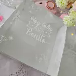 Caja cuadrada estampada mujer RG060