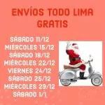 Envíos gratis todo Lima