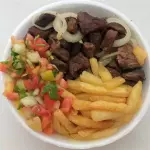DELICIOSA CARNE DO SOL COM FRITAS