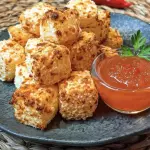 Dados de Tapioca com Gel. de Pimenta