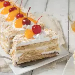 Milhojas de chantilly familiar