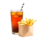 Papas Chica + Refresco. 355ml