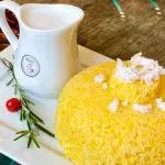 Cuscuz com leite de Coco