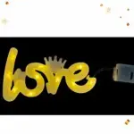 Letrero luz love