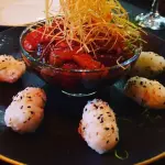 Tataki de atum e salmão 250g