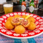 BOLINHO DE CALABRESA c/ QUEIJO