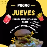 Promo Chiken Boss (solo jueves)
