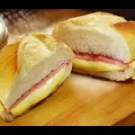 PÃO C/ QUEIJO E PRESUNTO