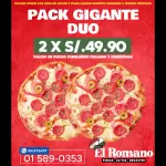 PACK DUO GIGANTE PROMO FIEL