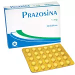 PRAZOSINA 1MG CAJA X 30 TABLETAS
