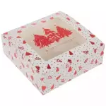 Caja c/visor Navidad Arbolitos Unid