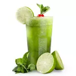Limonada Frozen de Hierba Buena Vaso