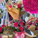 Buquê de 12 rosas R ( Linha GG )