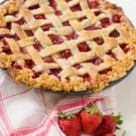Pie de fresas