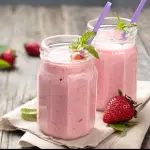 Liquado de Fresa