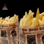 porção de fritas individual