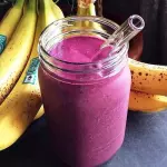 Açai batido apenas local