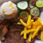 Milanesa de Res o Pechuga Empanizada