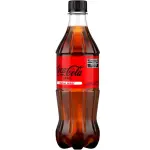 Gaseosa Coca Cola Zero x 600 ml.