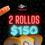 2 Rollos por $150