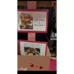 Caja con tarjetas de perdón.