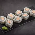 Uramaki salmão grelhado 8 peças