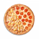 Pizza en mitades jumbo