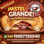 Pastel 𝐆𝐑𝐀𝐍𝐃𝐄 feira borda rech