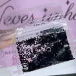 Glitter Preto Pacotinho N.273