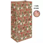 Bolsas de Papel + sello (UNIDAD)