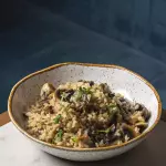 RISOTO DE COGUMELOS