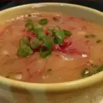 350ml Caldo mandioca c carne seca