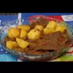Bife acebolado