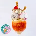 Salpicon con helado