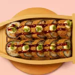 🍣 Hot Roll Salmão e Shimeji( 10un )