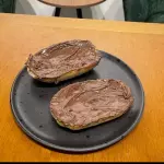 Pão na Chapa com Nutella