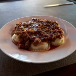 SORRENTINOS CON SALSA BOLOGNESA