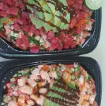 tostitos con camaron, atún o mixtos