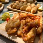 Violinha Empanada com Fritas