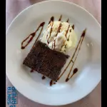 Brownie com Sorvete