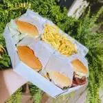 4X BURGES + FRITAS