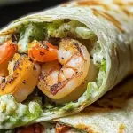 WRAP DE CAMARON A LAPLANCHA SENCILLO