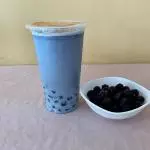 Té de tapioca con blue berry ( 16 o