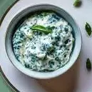 Creme de Gorgonzola com Pizza branca